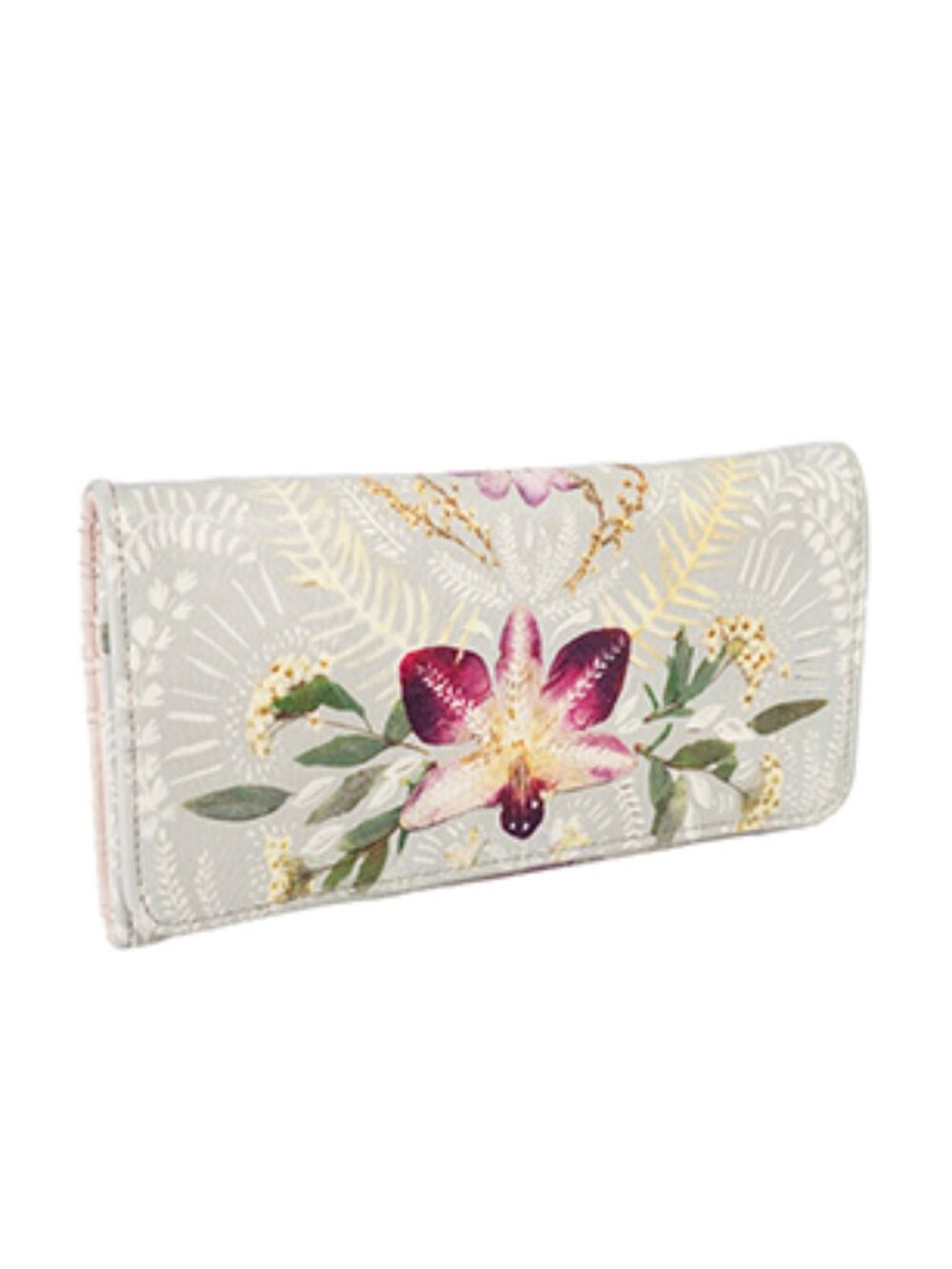 Papaya NWT "Orchid Lace" Tri-Fold Wallet